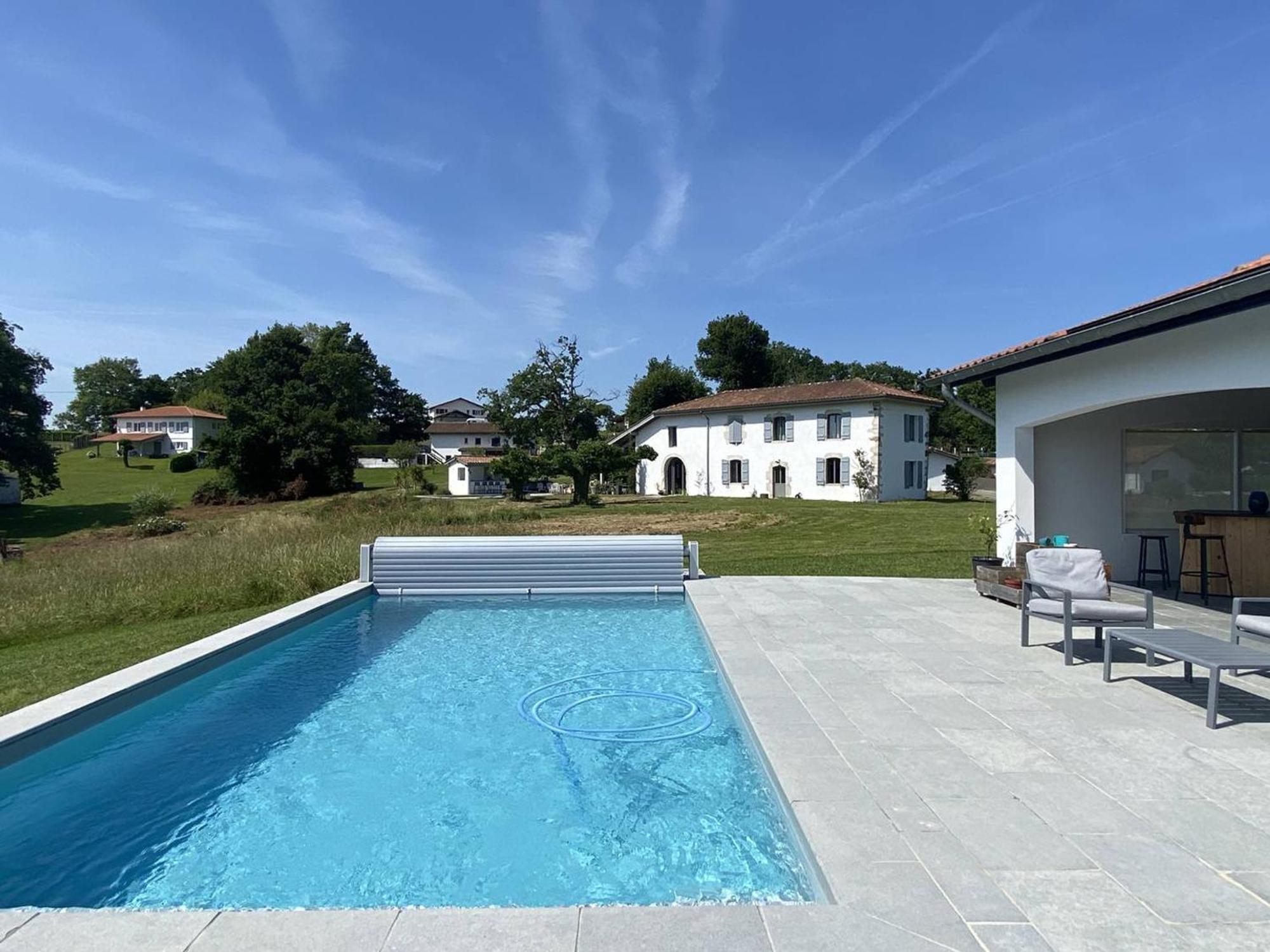 Maison Individuelle Avec Piscine Et Grand Jardin, 6-8 Pers, Urt - Fr-1-495-140 Extérieur photo