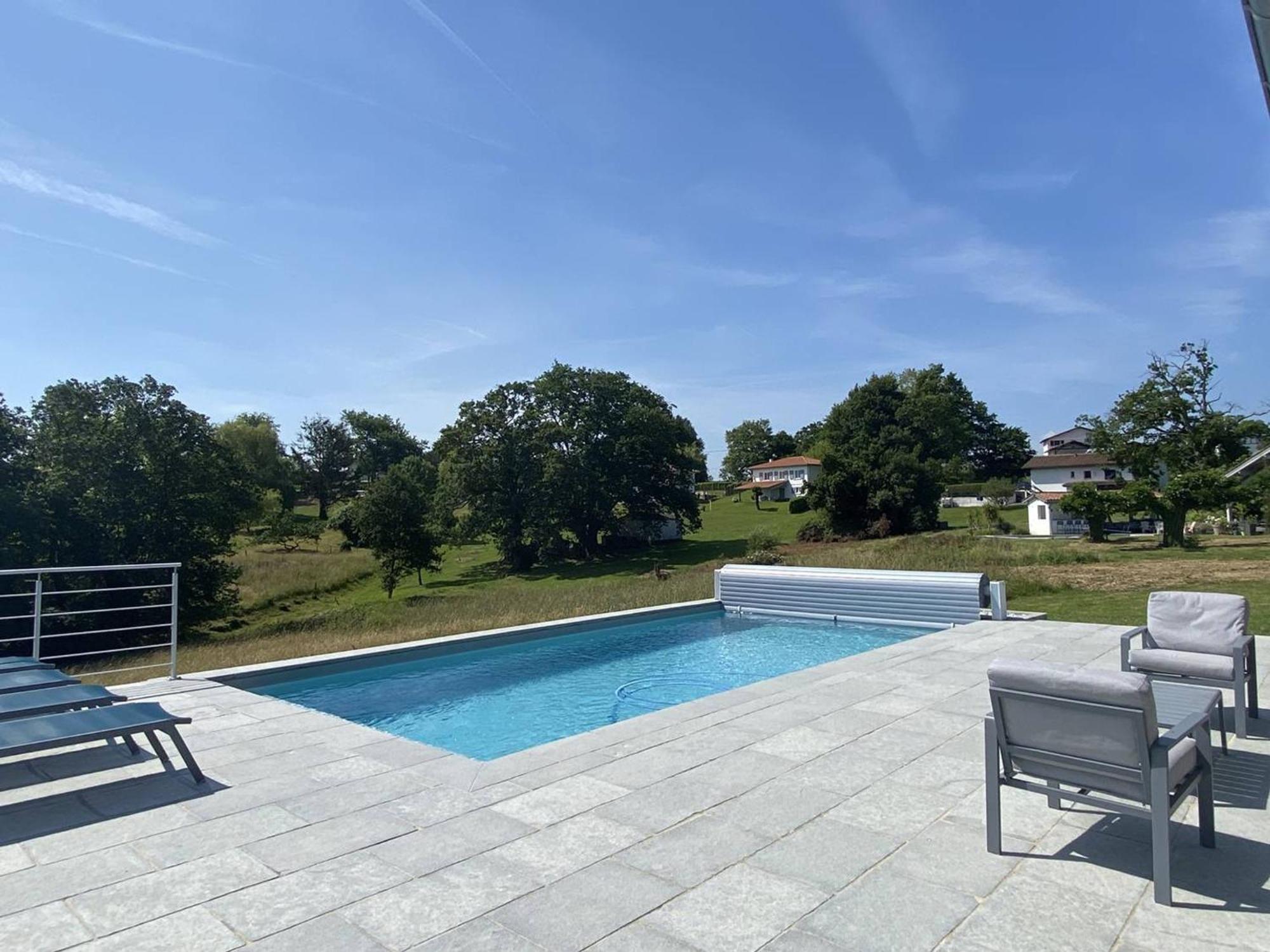 Maison Individuelle Avec Piscine Et Grand Jardin, 6-8 Pers, Urt - Fr-1-495-140 Extérieur photo