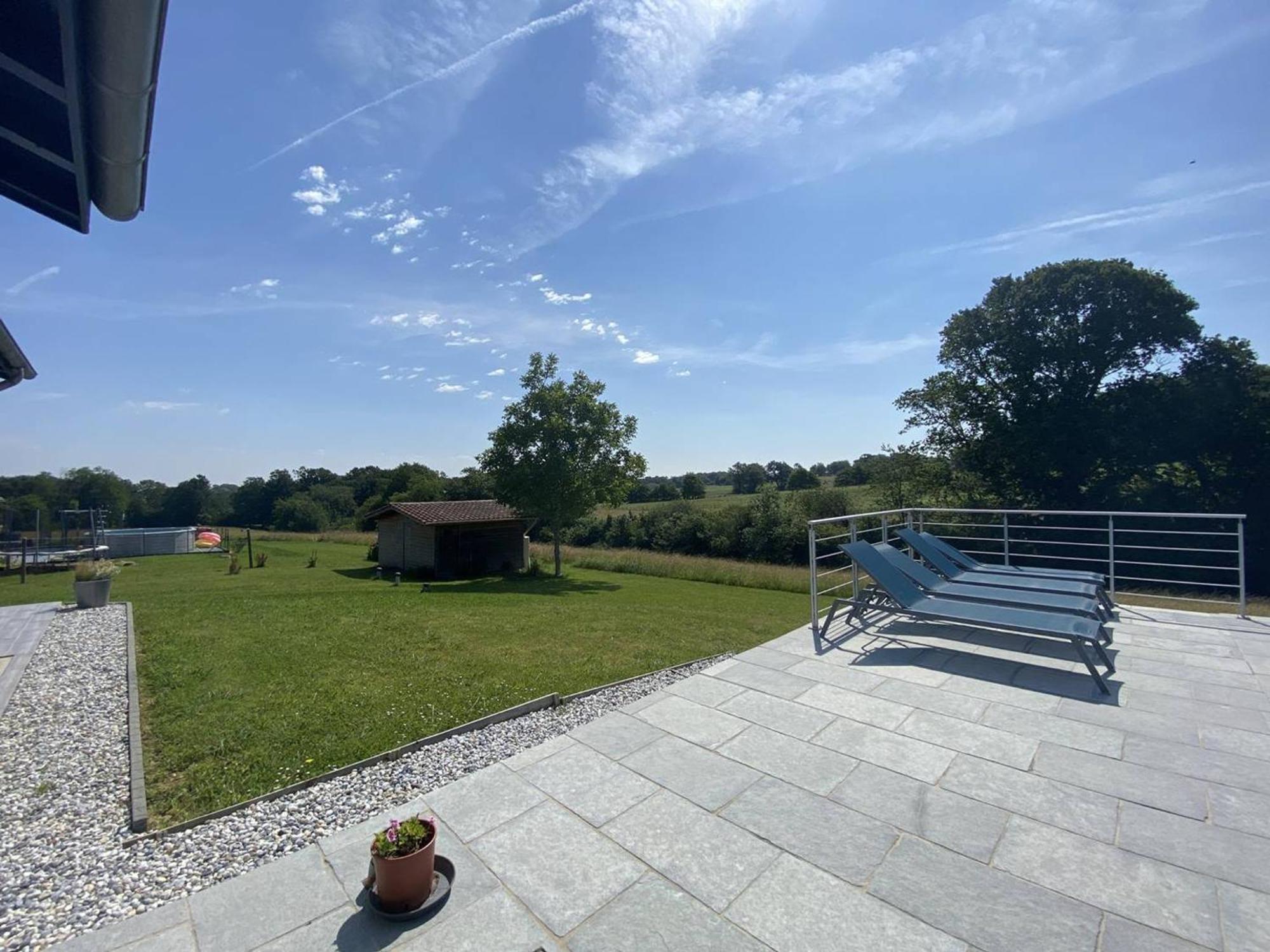 Maison Individuelle Avec Piscine Et Grand Jardin, 6-8 Pers, Urt - Fr-1-495-140 Extérieur photo